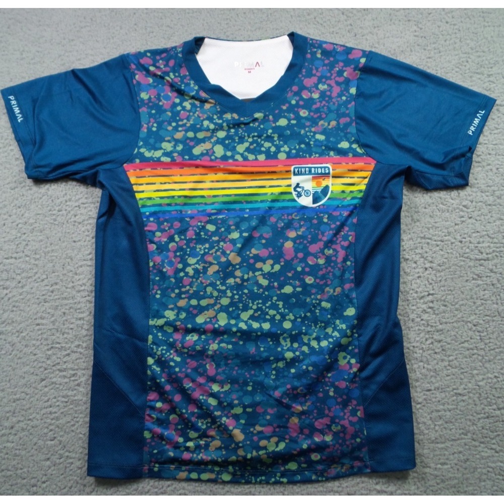 Primal Wear Jersey Womens Size M Pullover Kind Ride Cycles Short Sleeve Top MTB‎